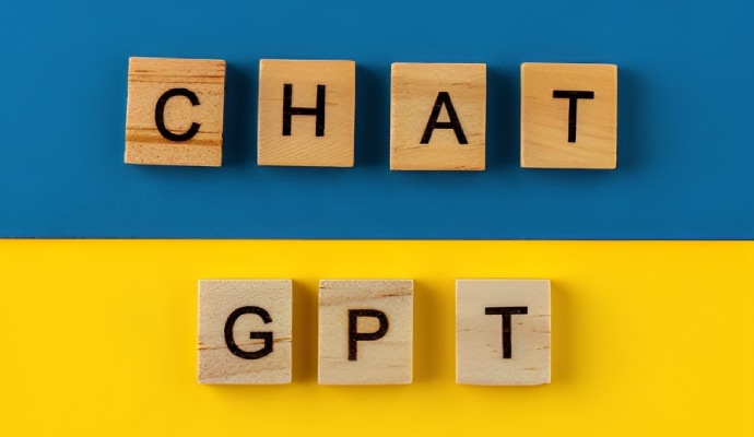 Chatgpt Words In Wooden Letters Chat